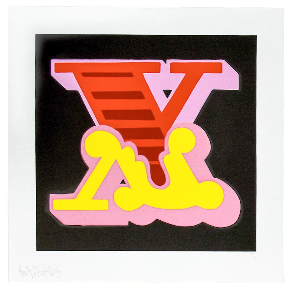 BEN EINE Letter X (Artist Proof Set of 3 Prints) For Sale 2
