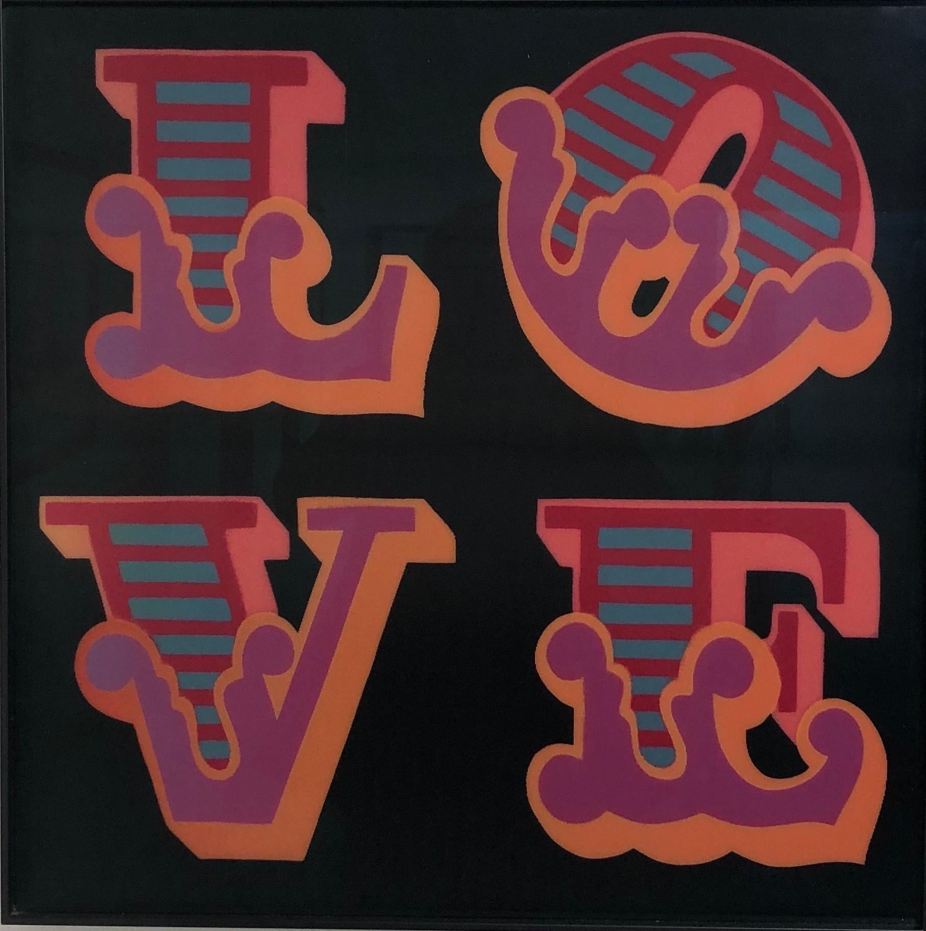 Amore Lenticolare 3 - Print di Ben Eine