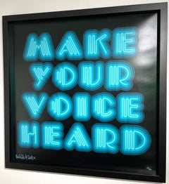 Make Your Voice Heard (Turquoise)