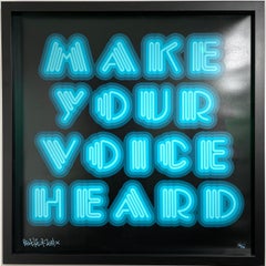 Make Your Voice Heard (Turquoise)