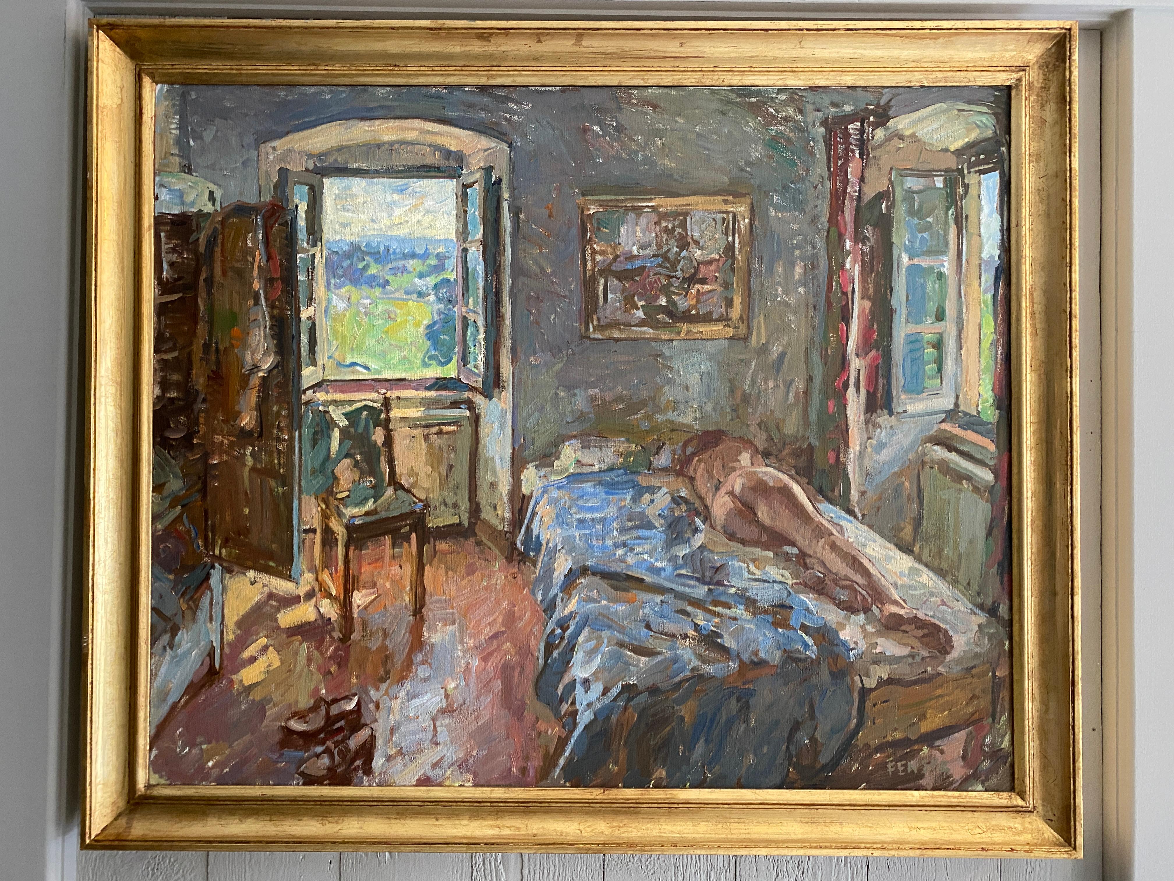 Bedroom - Painting by Ben Fenske