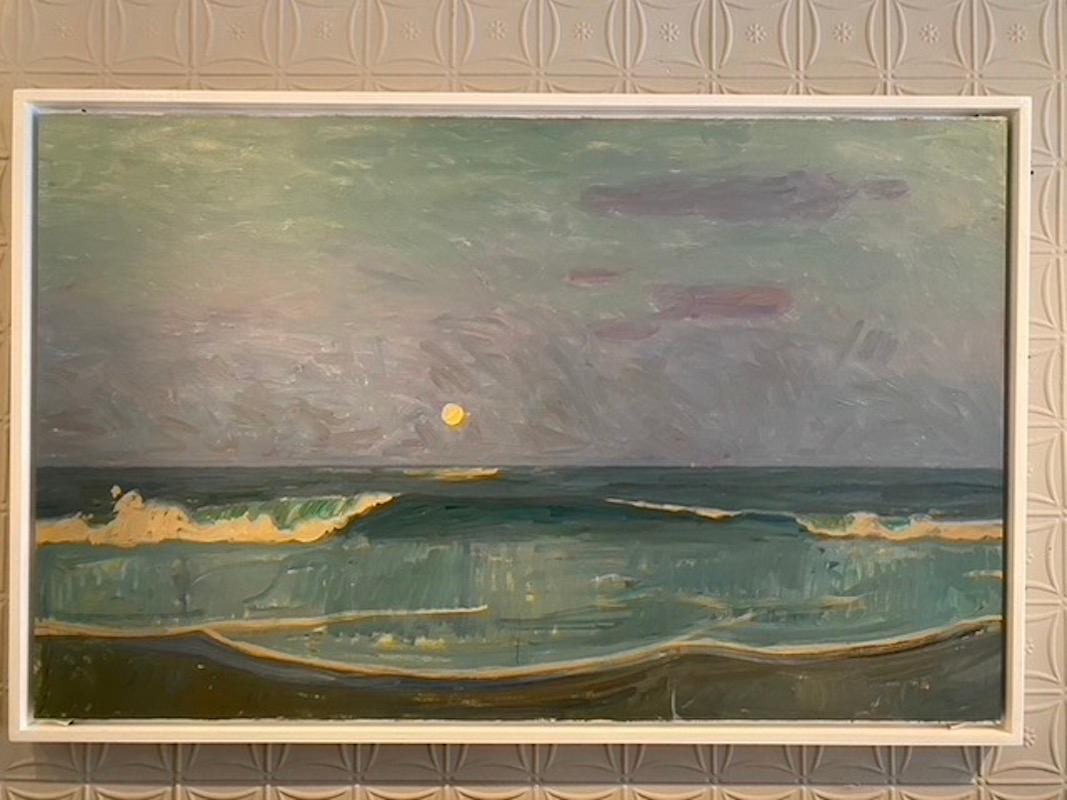 Gibson, Moonrise - Painting by Ben Fenske