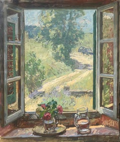 Fabric Landscape Paintings