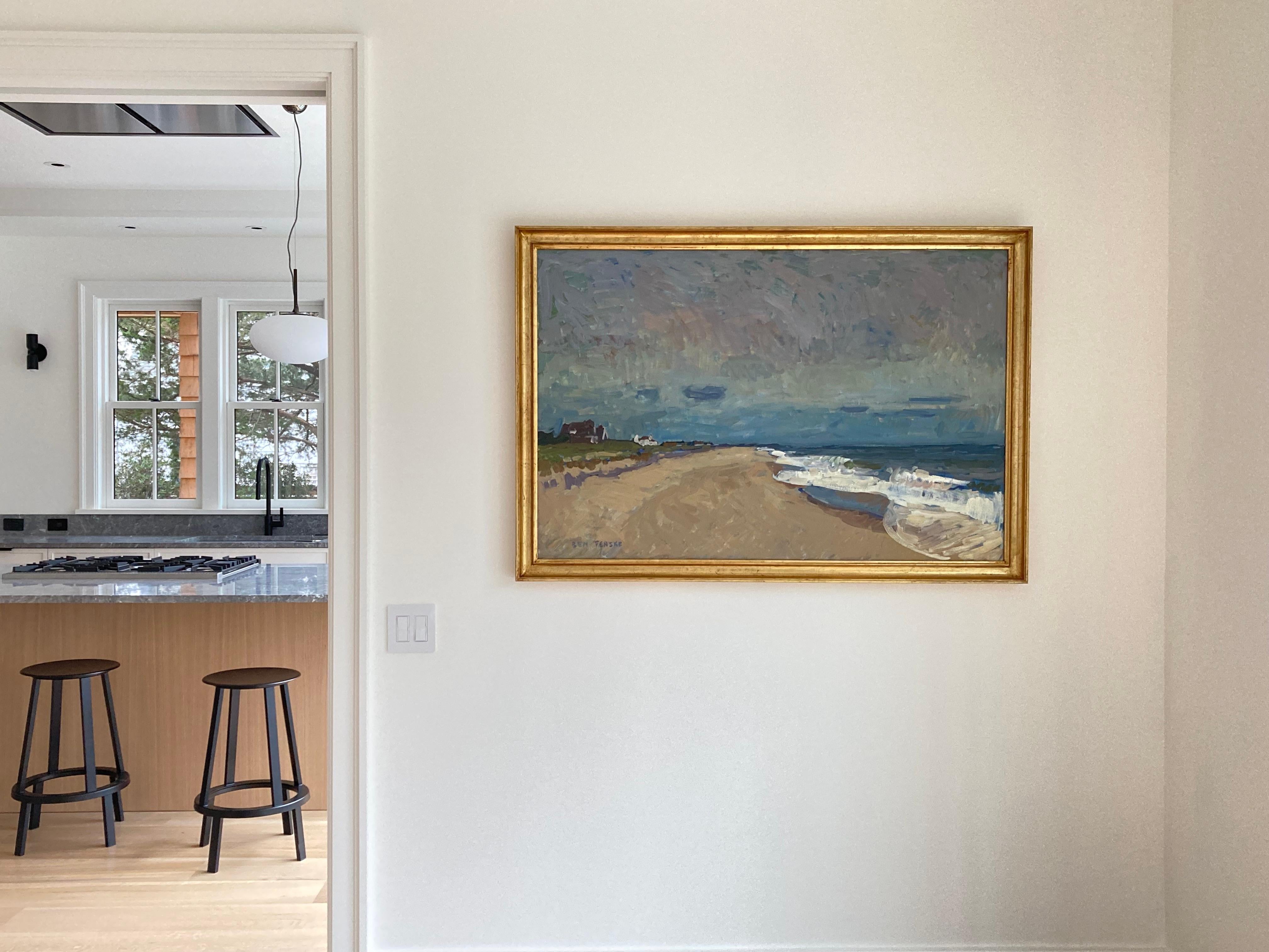 Fenske painted this quiet Sagaponack beach on Long Island, NY en plein air. 

Framed Dimensions: 35.5 x 51 inches

Artist Bio
Ben Fenske (b. 1978) although a native of Minnesota, and has been working and living in Sag Harbor, New York and Florence,