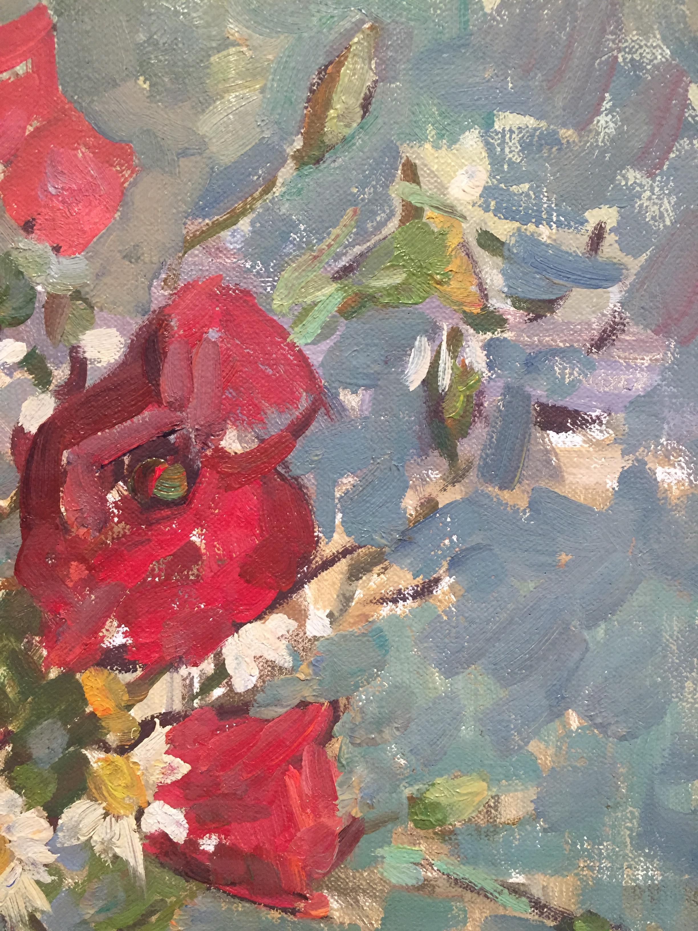 Poppies, Blue 1