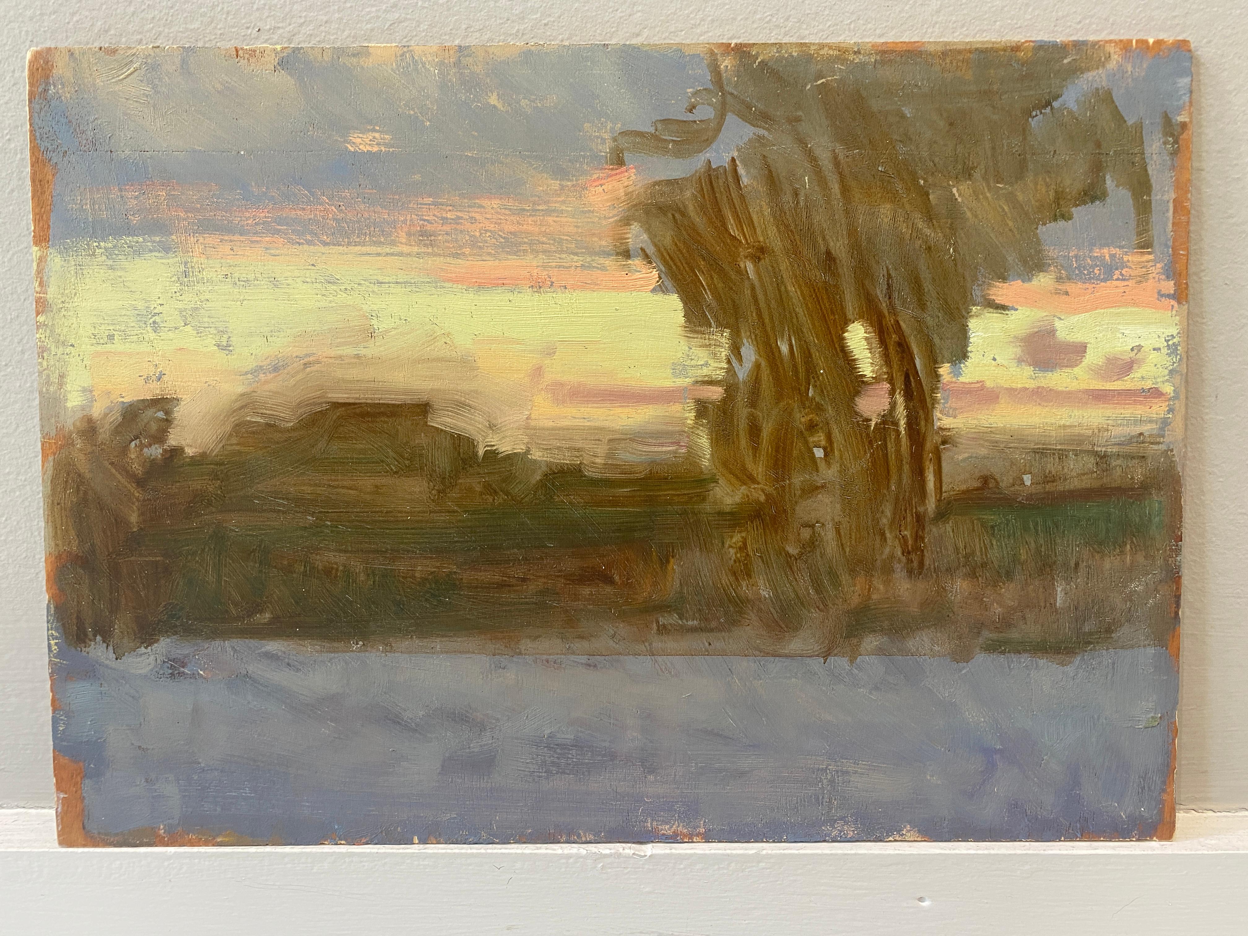 Sonntag Sonnenaufgang (Amerikanischer Impressionismus), Painting, von Ben Fenske