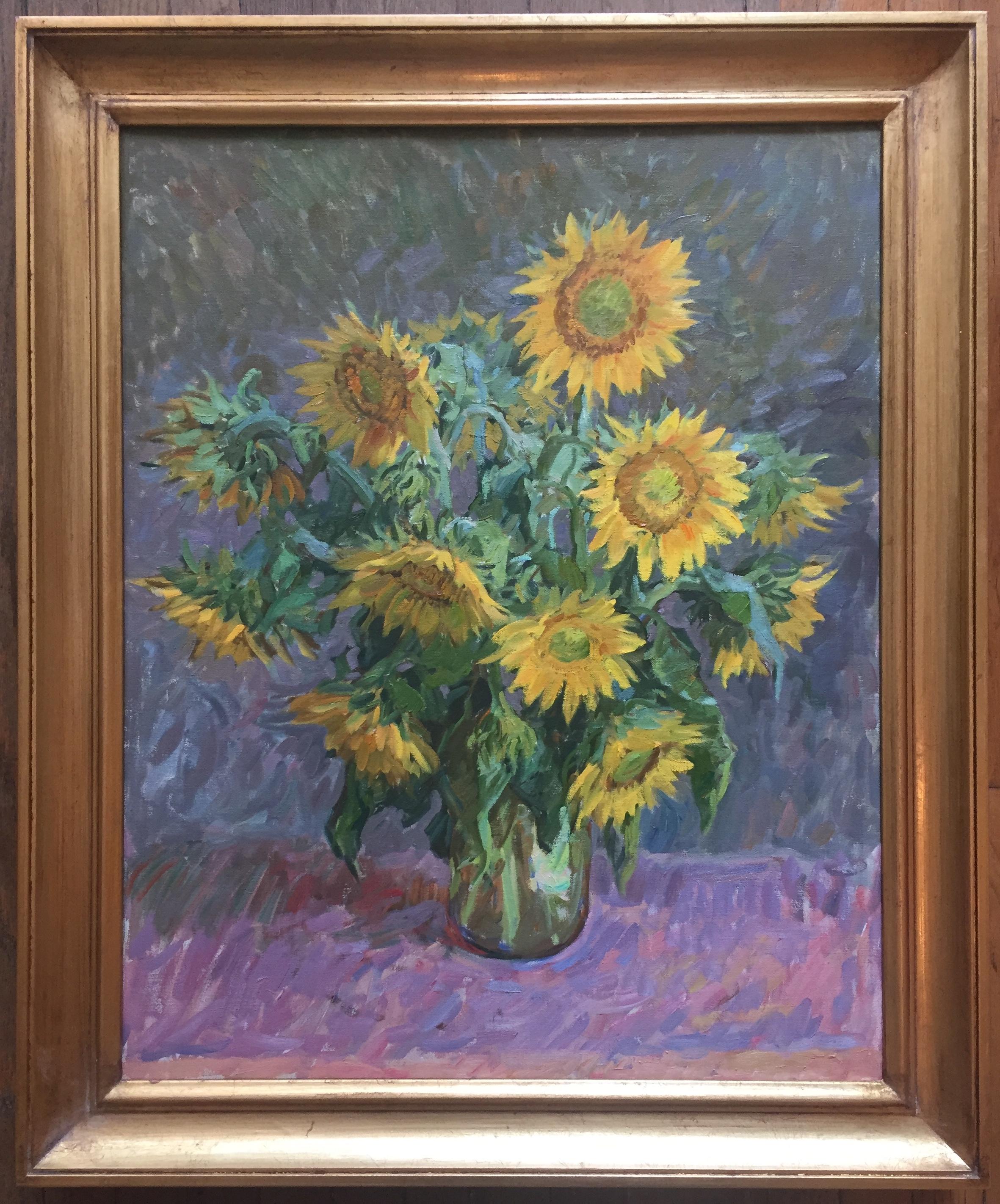 Sunflowers II - Painting by Ben Fenske