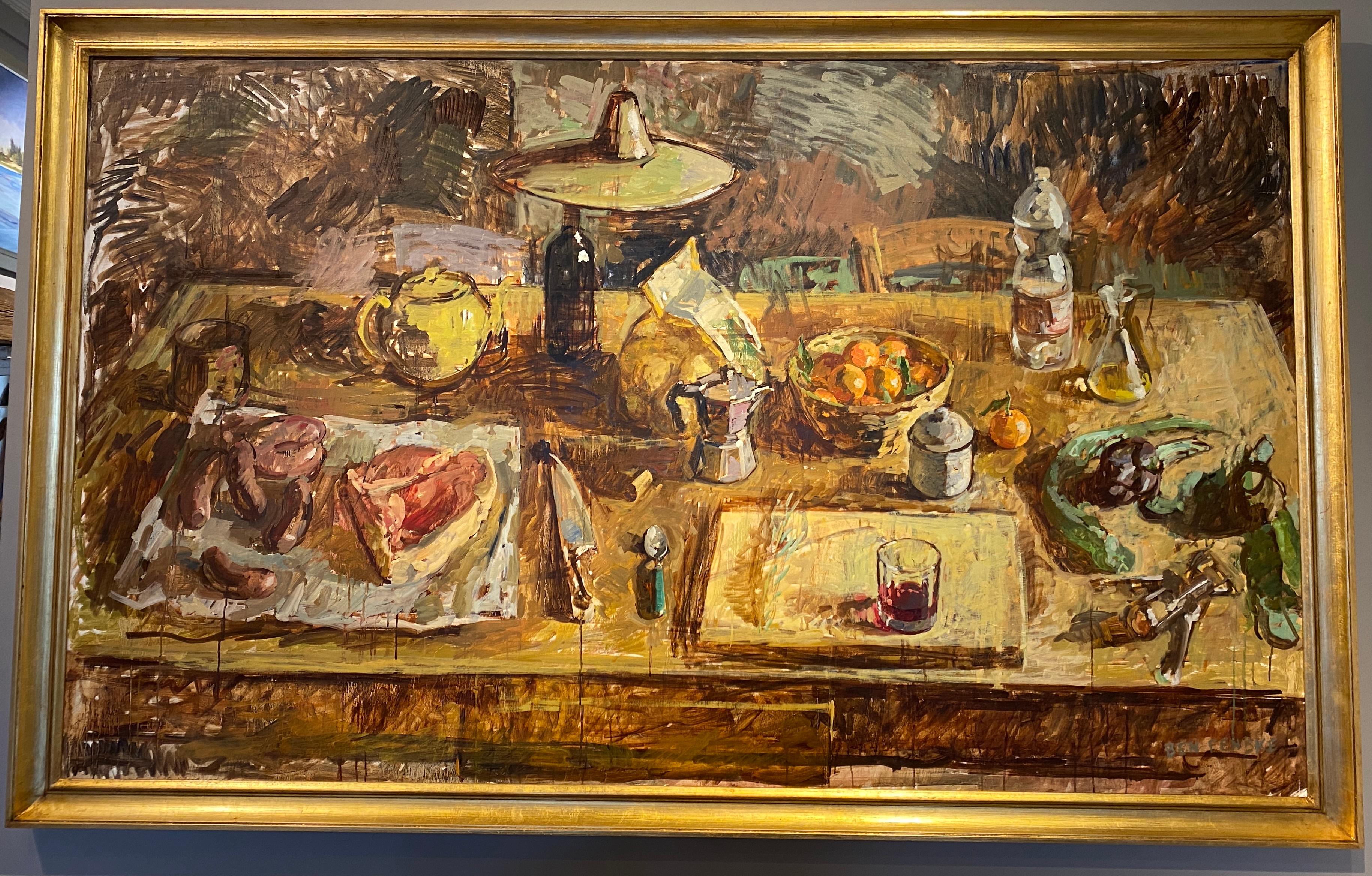 Table, Toricella - Painting by Ben Fenske