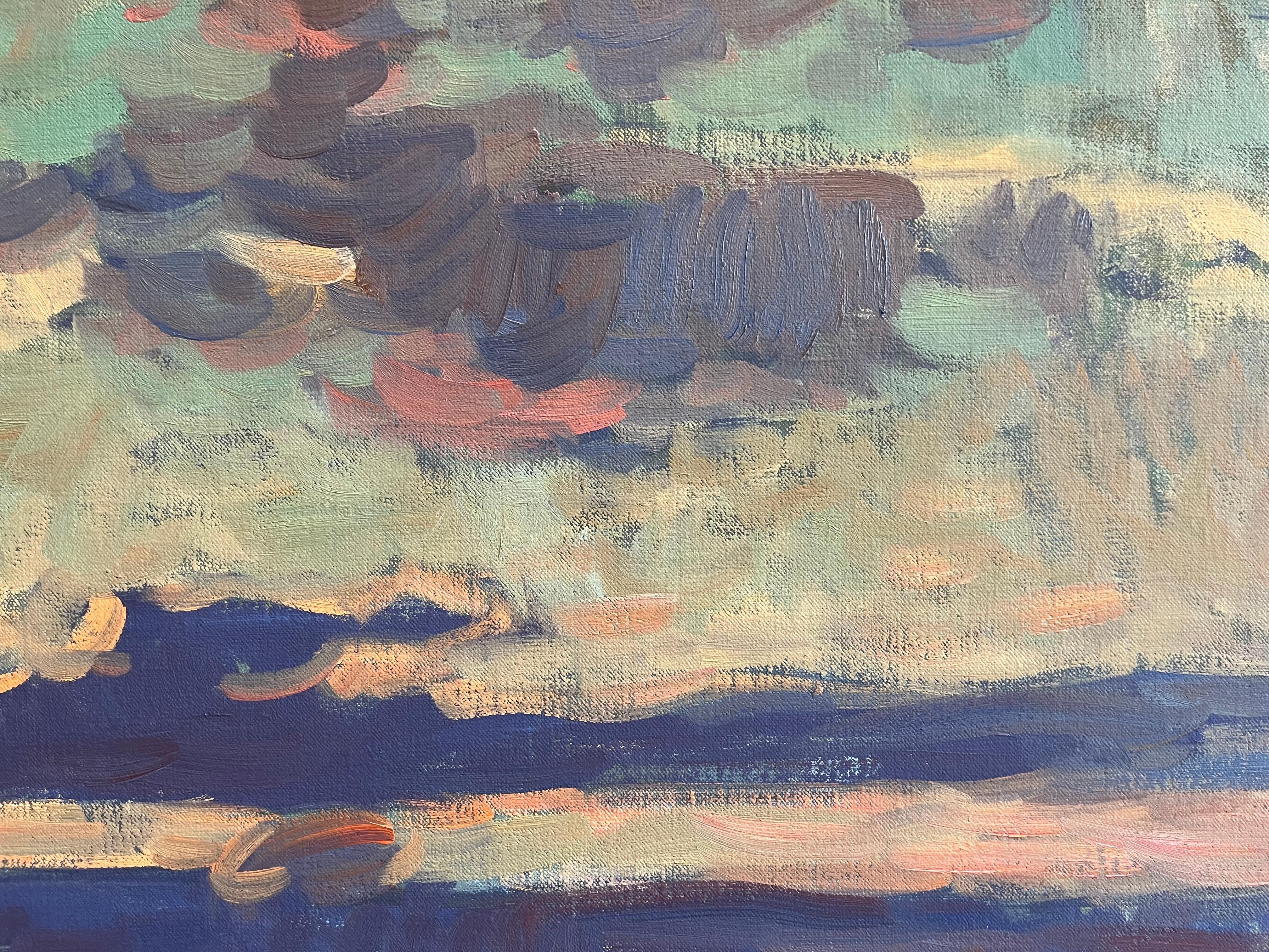 Violet Horizon II est un paysage néo-impressionniste peint en plein air à Long Island, NY.

Biographie de l'artiste
Ben Fenske (né en 1978), bien que natif du Minnesota, travaille et vit depuis 15 ans à Sag Harbor (New York) et à Florence (Italie).