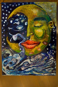Ben Fronckowiak - Luna, dipinto 2024