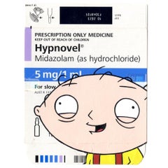 Ben Frost - hypnotischer Stewie - Pop Art