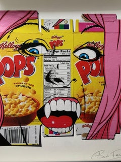 Used Popsacrifice Kelloggs Cereal Pops Signed and Numbered Giclée Print Ben Frost