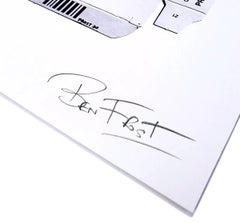 Chiot malade Prozac Estampe giclée signée et numérotée Ben Frost