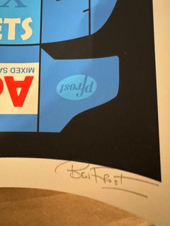 Signierter und nummerierter Siebdruck Speedy auf Adderall Rosa Folie Variant