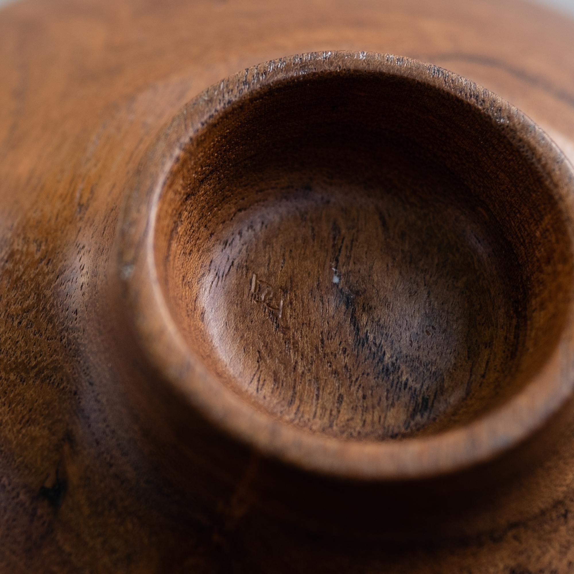 Mid-20th Century Ben Goo Sculptural Wood Bowl