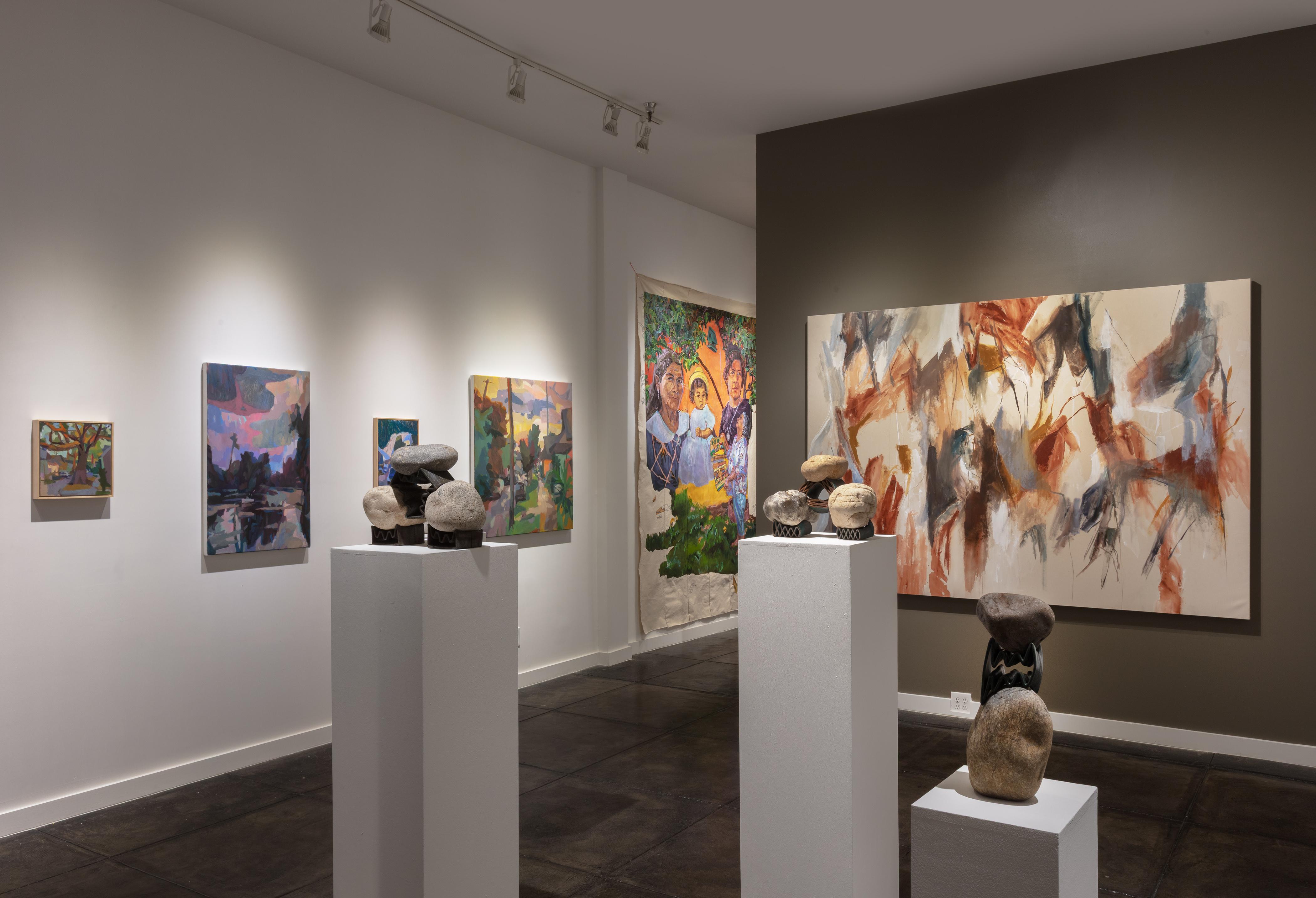 Ben Hamburger says of his work…

I use painting to explore my environment, experiences, and inner worlds. Grounded in observational painting, my work spans a range of subject matter and degrees of abstraction, often reflecting the complex