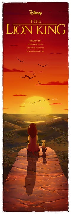 Ben Harman - The Lion King - Contemporary Cinema Film Movie Posters