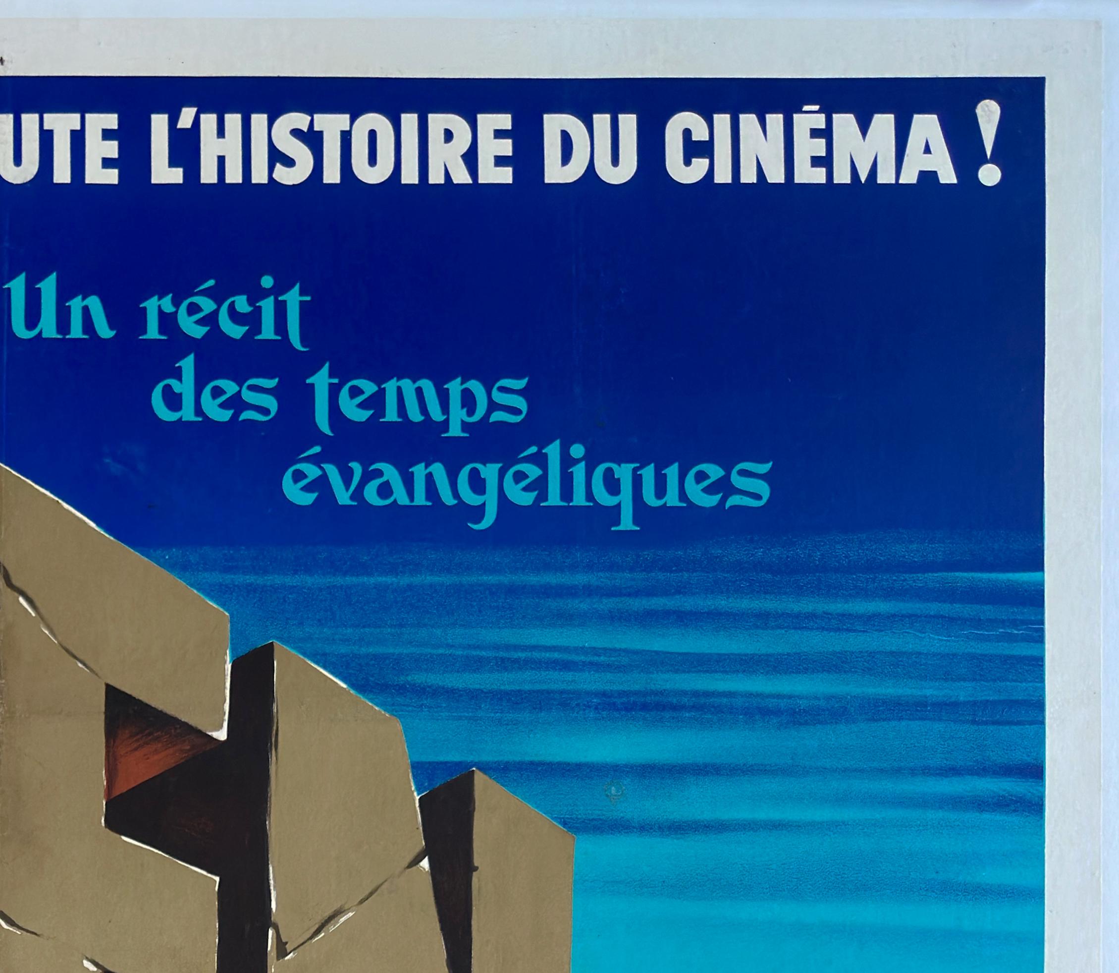 20th Century BEN HUR 1960 French Grande Film Movie Poster