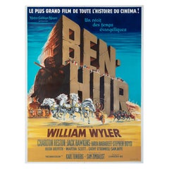Ben Hur 1960 French Grande Style B Film Poster