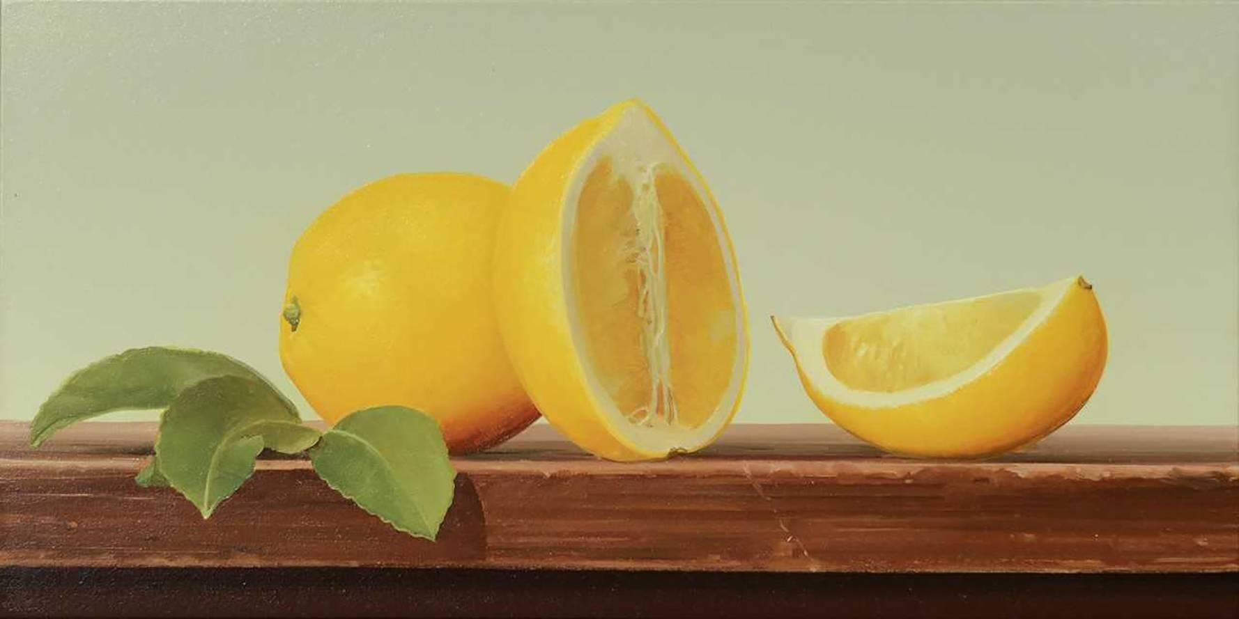 Ben Johnson Still-Life Painting - "Lemons"
