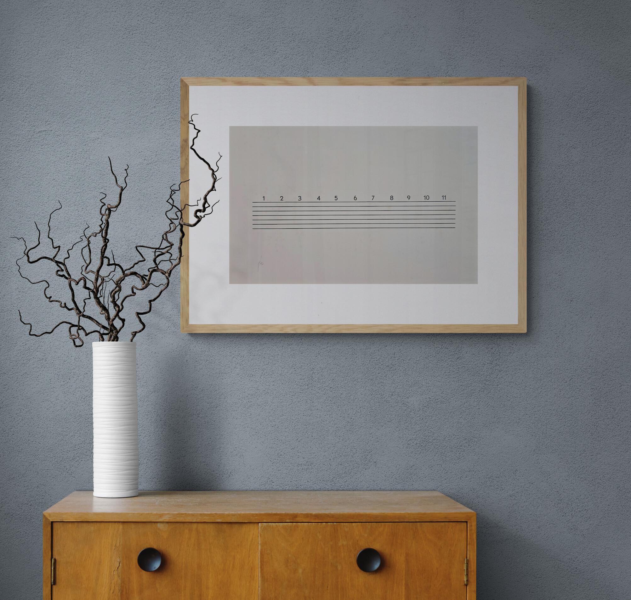 1 2 3 4 5 6 7 8 9 10 11 (Minimal, Abstrakt, Uecker, Geometrisch) – Print von Ben Joosten