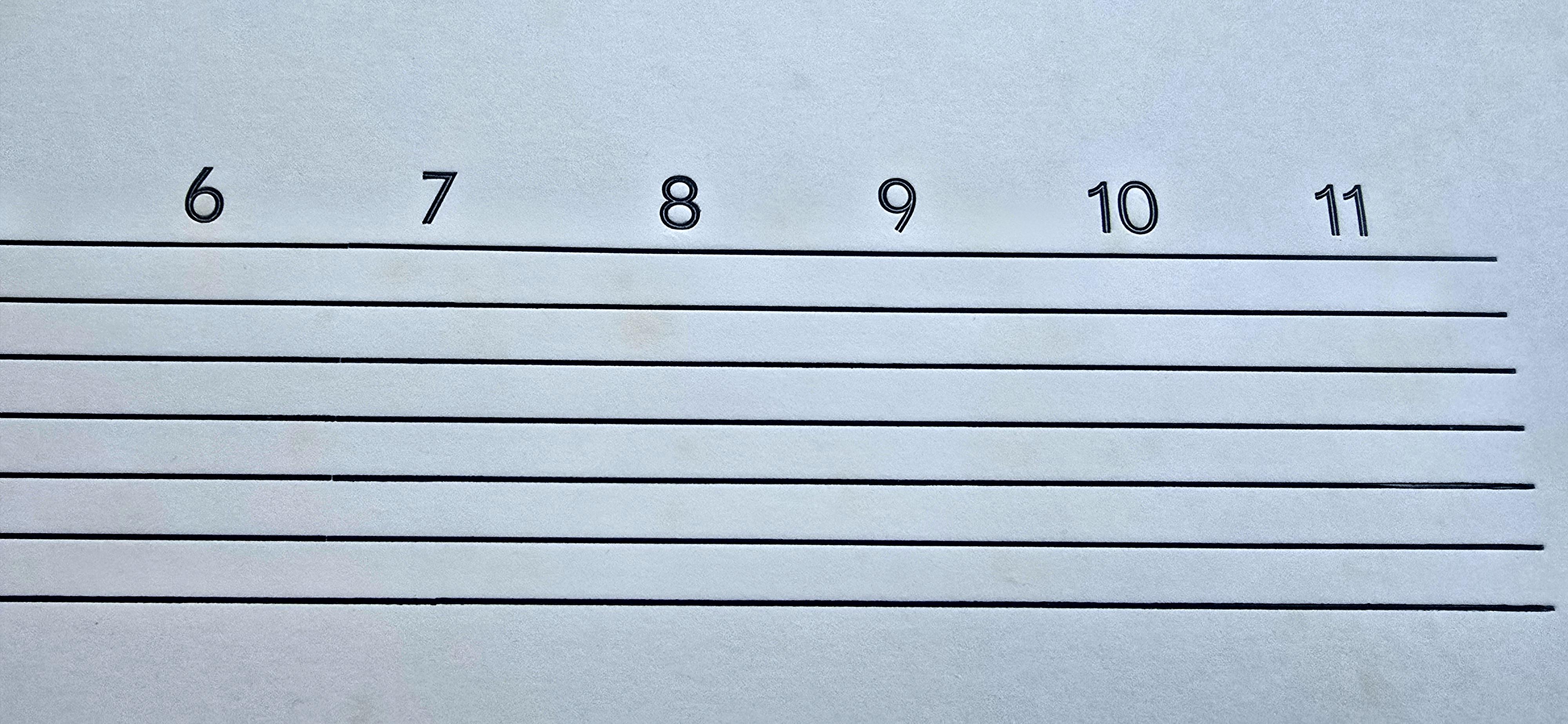 1 2 3 4 5 6 7 8 9 10 11 (Minimal, Abstrakt, Uecker, Geometrisch) im Angebot 3