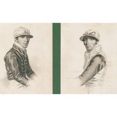 "Two Jockeys" 1828 by Ben Marshall