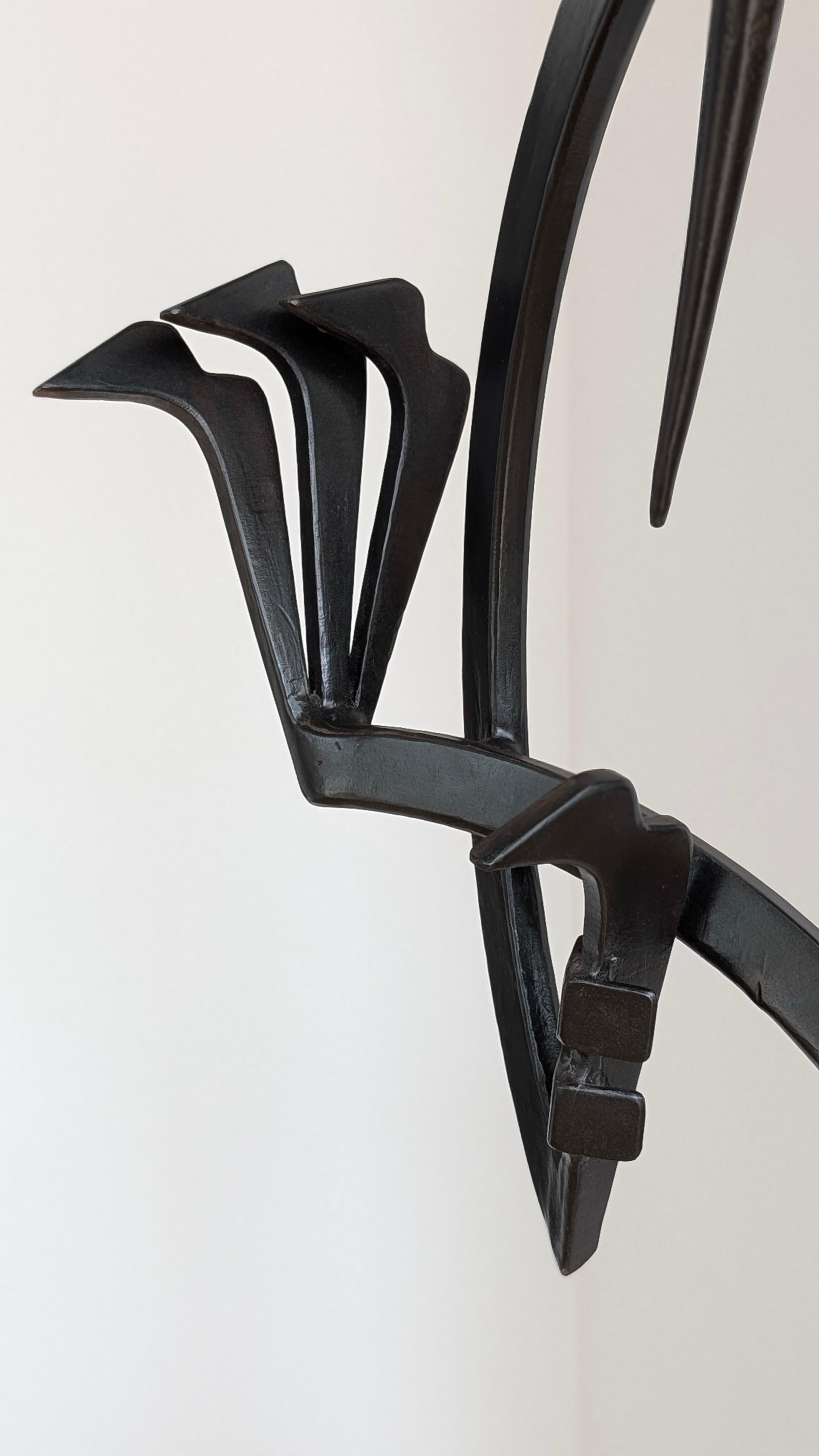 Ben McLeod (b. 1948, Aberdeen, Scotland) is a preeminent Canadian sculptor whose over five-decade practice is characterized by a profoundly self-propelled trajectory and the cultivation of a unique, potent visual language. Born in Scotland and