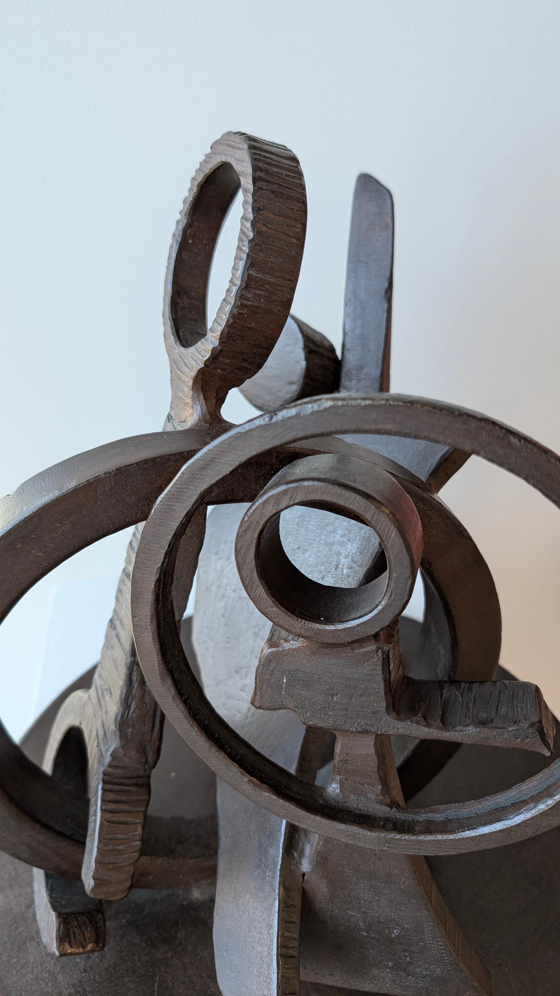 99-709 - Gray Abstract Sculpture by Ben McLeod