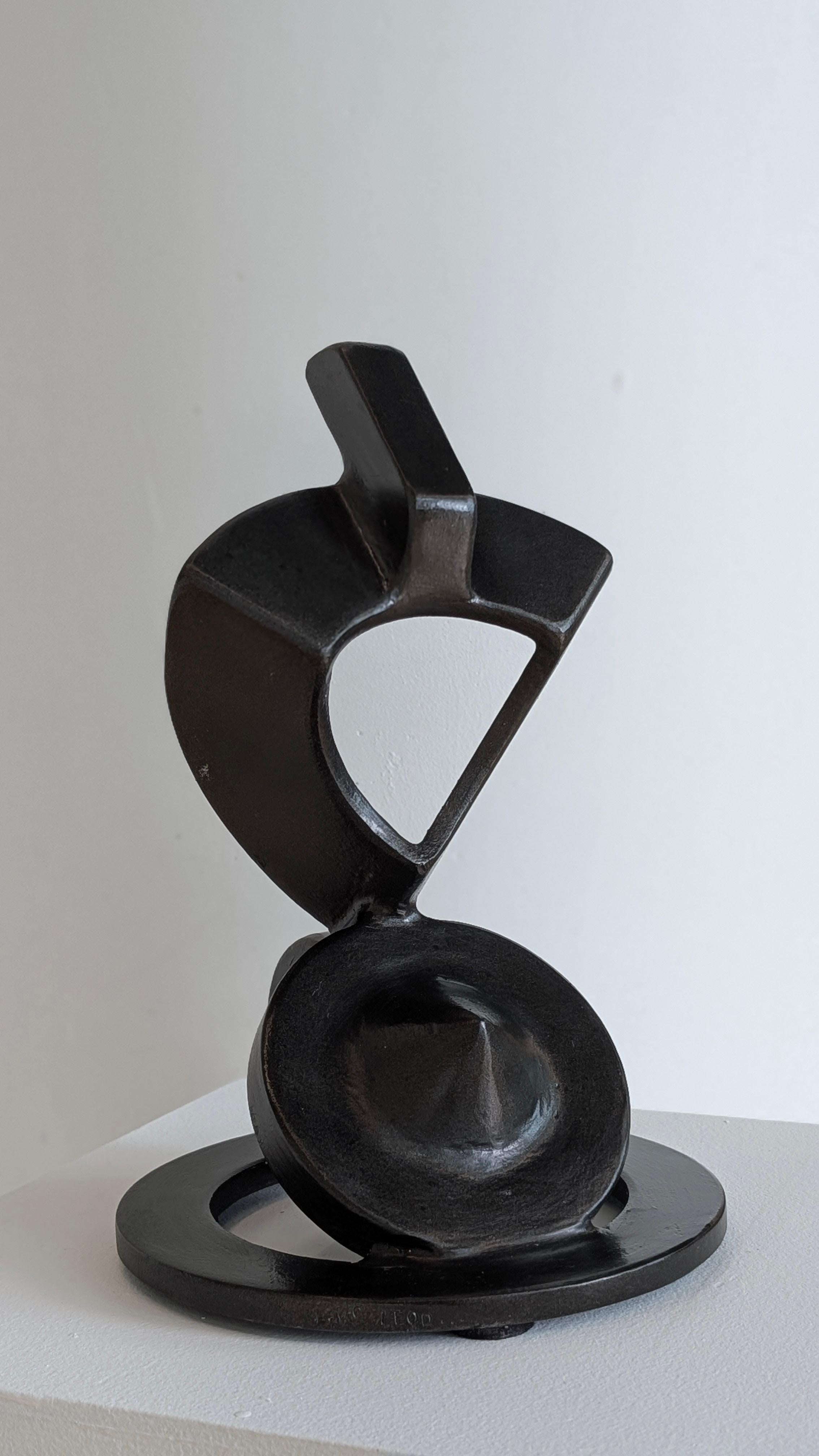 Untitled - Gray Abstract Sculpture by Ben McLeod