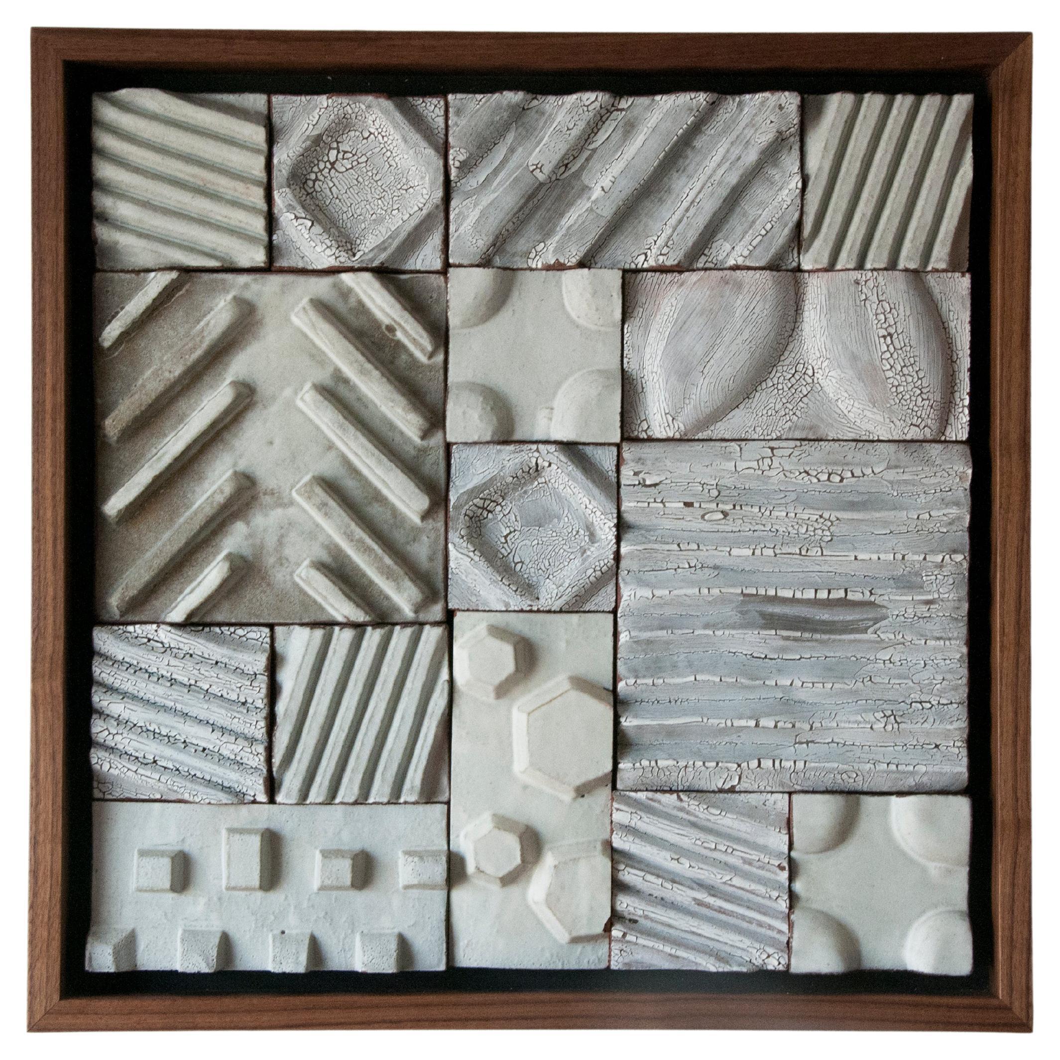 Ben Medansky, Composition II, Ceramic Wall Sculpture 