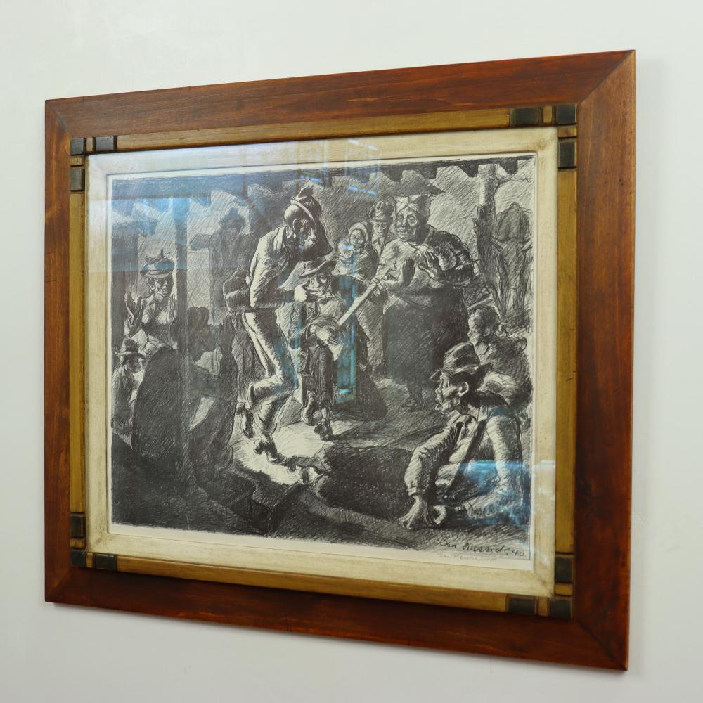 Ben Messick Lithograph 