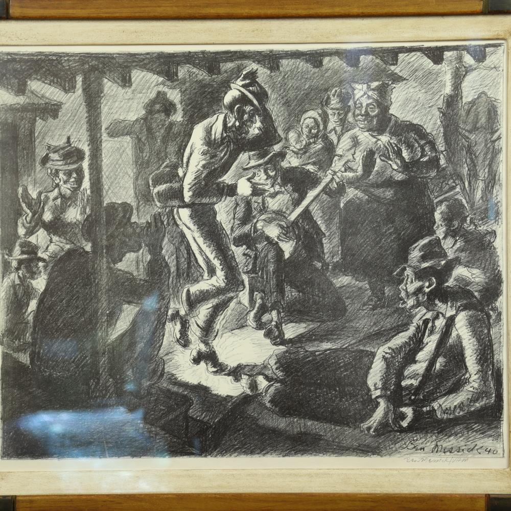 Hand-Crafted Ben Messick Lithograph 