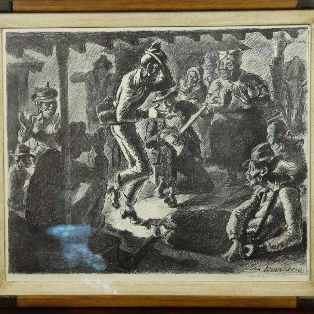Ben Messick Lithograph 