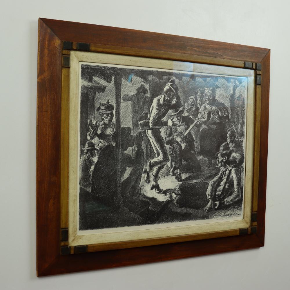 Ben Messick Lithograph 