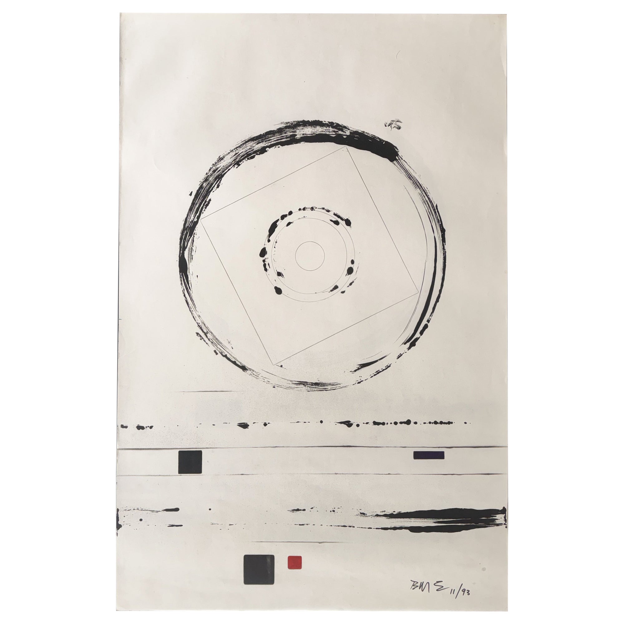 Ben Morea Painting, Tantra Series (1993)