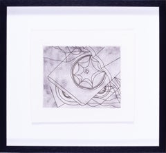 Ben Nicholson etching on paper, signed and numbered 'Olympia', 1965