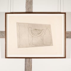 Turkish Sundial Between Two Forms - Modern British Print by Ben Nicholson