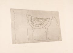 Turkish Sundial Between Two Forms - Modern British Print by Ben Nicholson