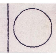 White III, Ben Nicholson, Wandteppich, Abstrakte Kunst