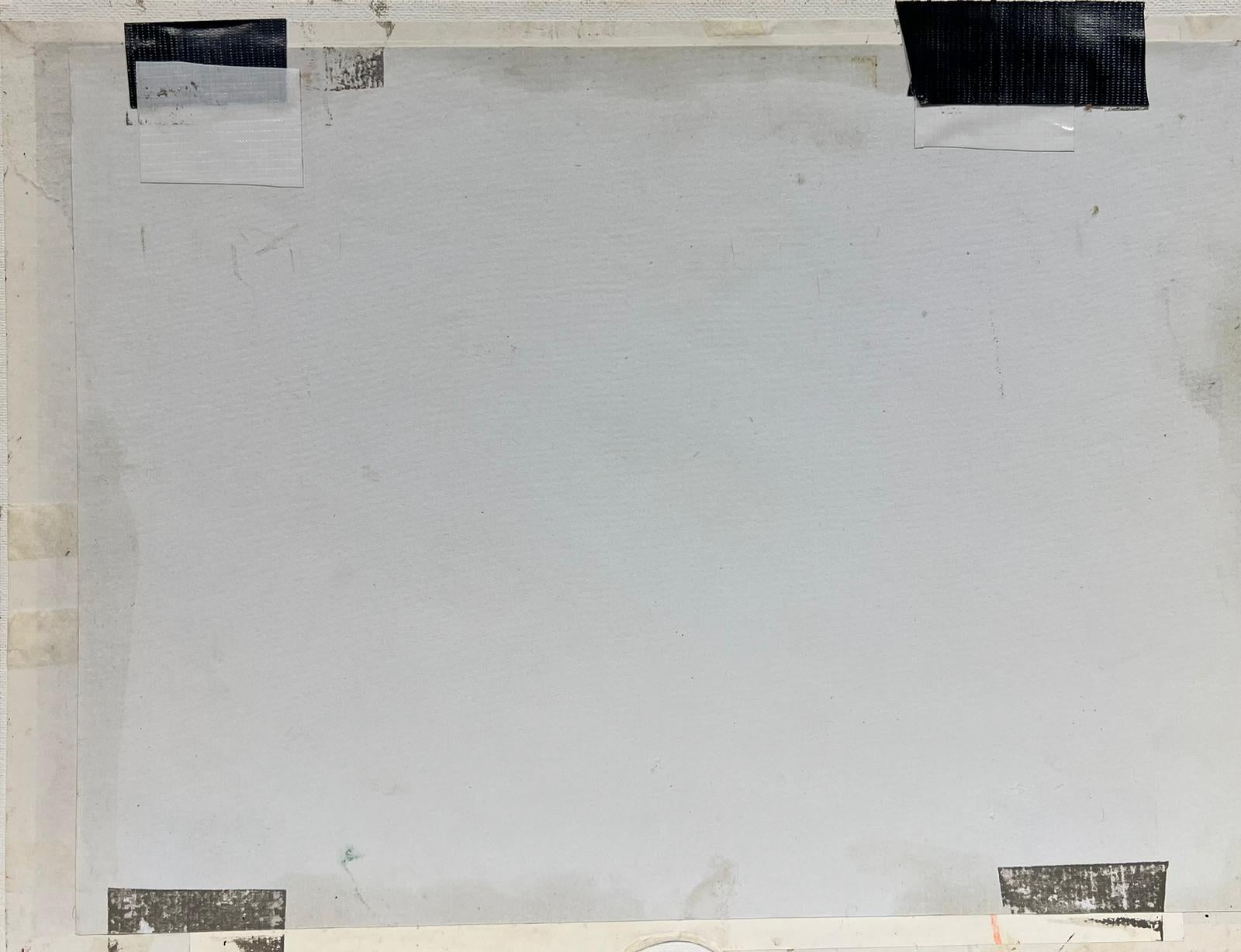 Pittura acrilica britannica contemporanea Gallo cedrone in un paesaggio - Painting Moderno di Ben Powell