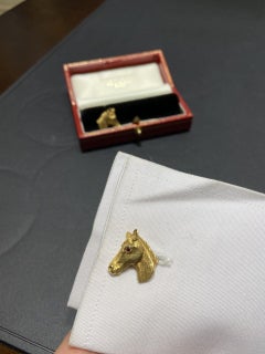 Ben Rosenfeld Horse Head and Stirrup Cufflinks