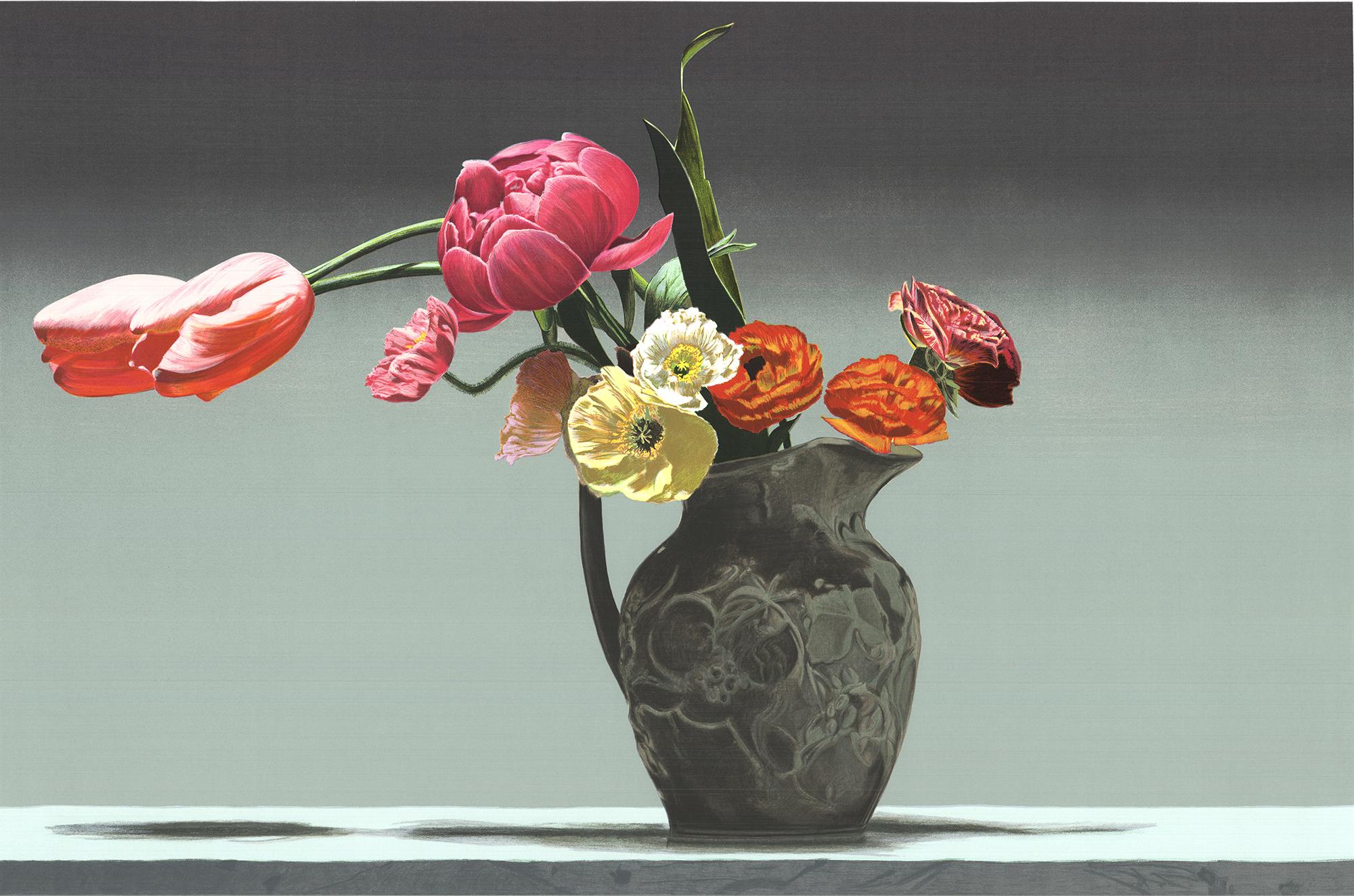 Ben Schonzeit 'Wedgewood' 1994- Serigraph Vintage For Sale 3