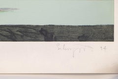 "Wedgewood" by Ben Schonzeit (Photorealist, Surreal, Still life, Flowers, Tulip)