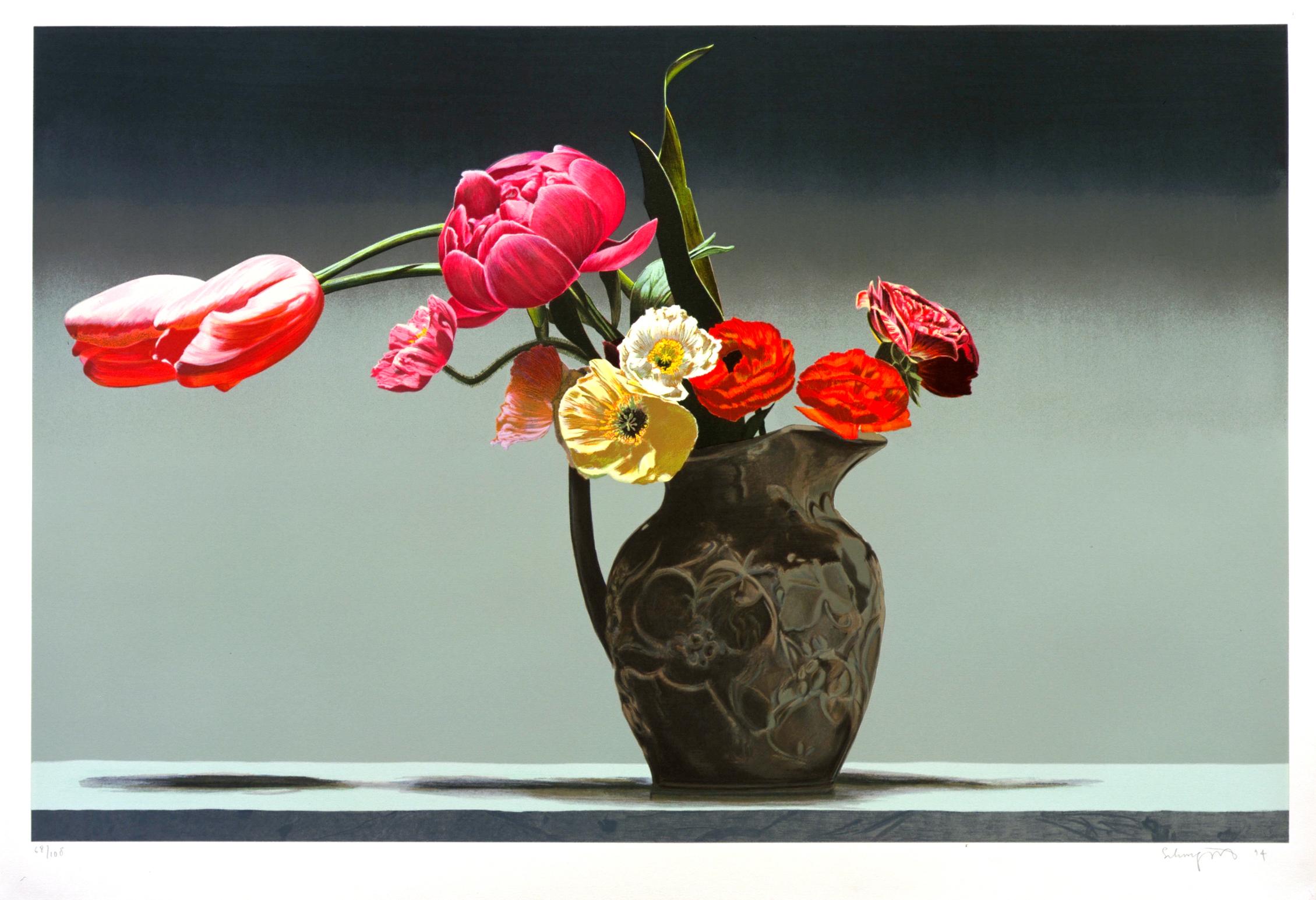 Ben Schonzeit Still-Life Print – Wedgewood