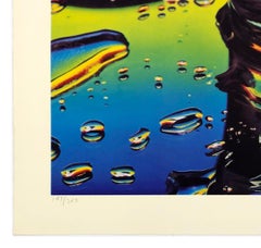 Yankee Flame Collotype Print on Paper, Signed, Edition 147/200, 1975