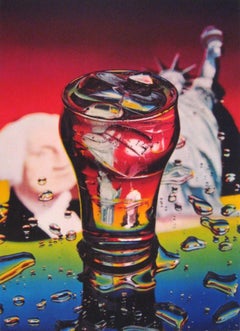 Llama Yanqui Arte Pop fotorrealista Teniente Ed Firmado/N. Estatua de la Libertad Presidente de EE.UU.