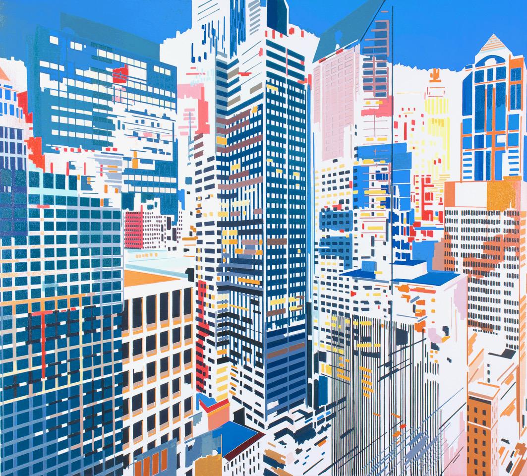 Abstract Painting de Ben Schwab - Iluminación