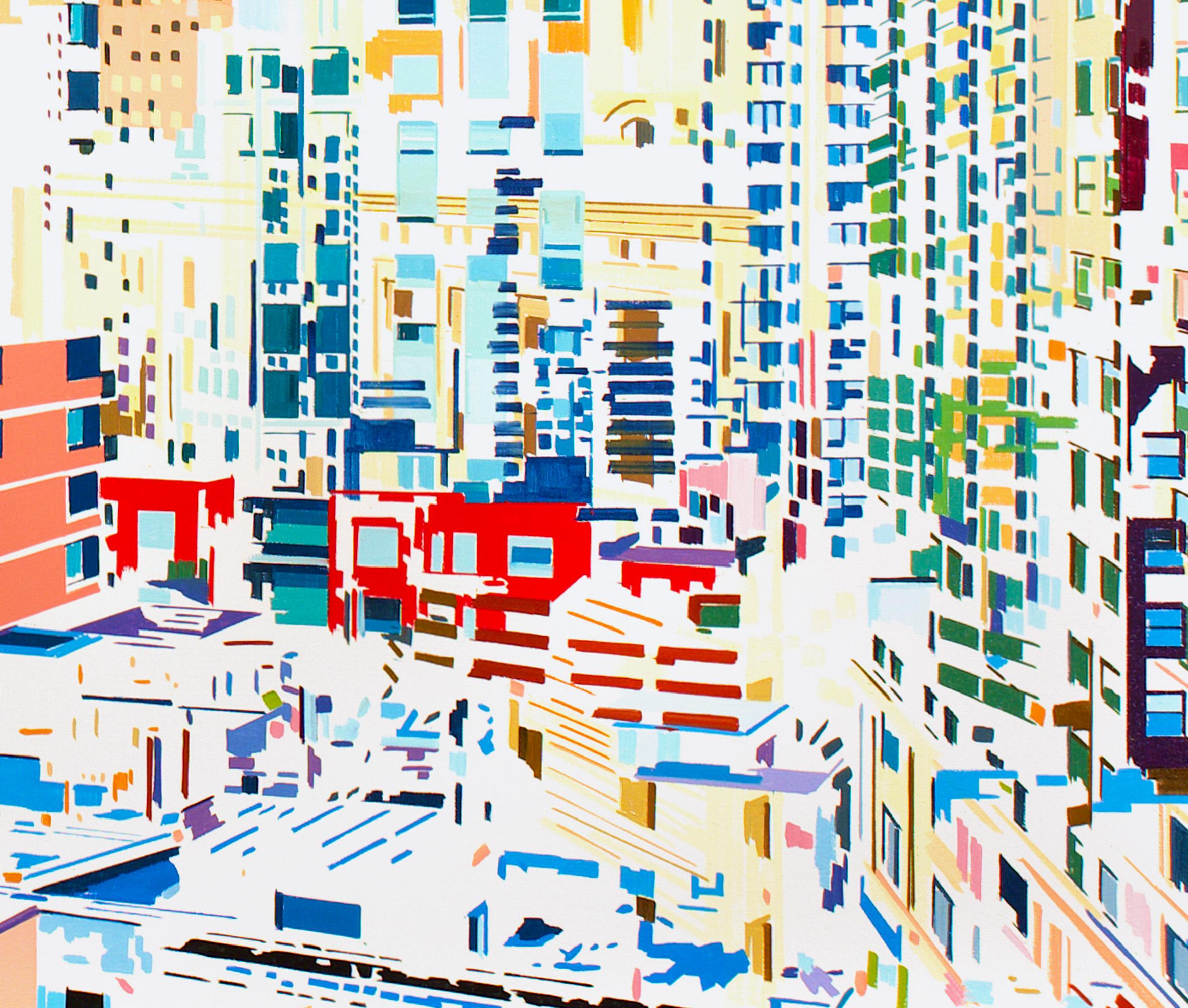 Cette pièce est encadrée. Le prix reflète la pièce encadrée. Dimensions sans cadre : 40 x 50 pouces.

Les concepts d'