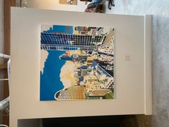 Oscurità: Pittura a olio su tela, Paesaggio, anni 2010, Nuovo, 48x48